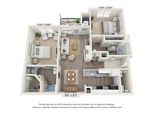 Floor plan Hibiscus