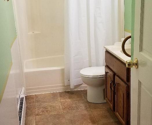 linen closet behind door