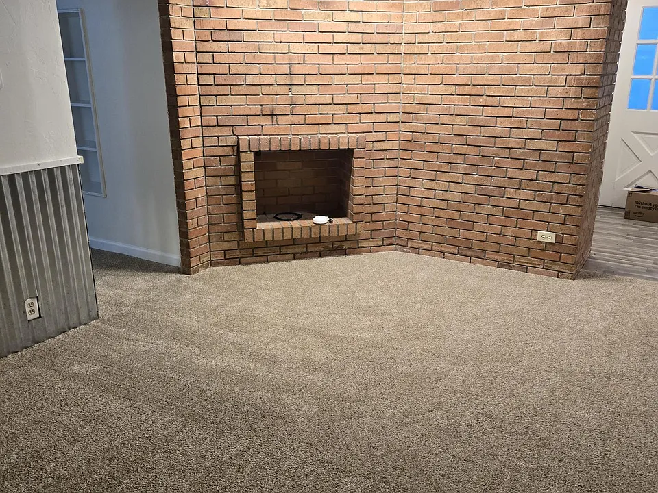 Living Room Faux Fireplace