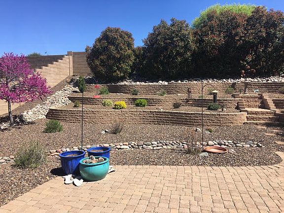Large patio