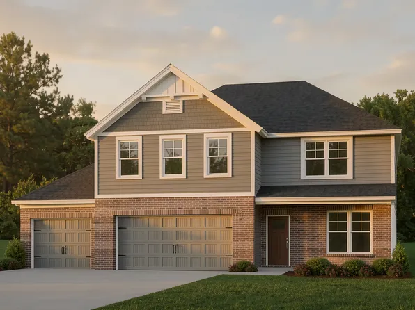 Patriot Craftsman w/ 3-Car - LP Plan, Blevins Farm