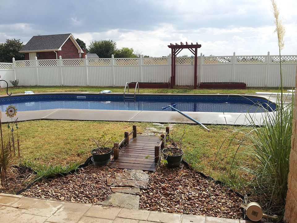 Back yard from Great Rm