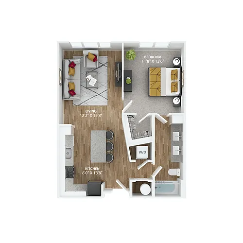 Floor plan Armstrong A6