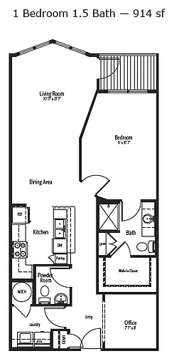 Floor plan Monon