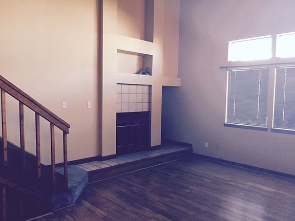 Fireplace in family room