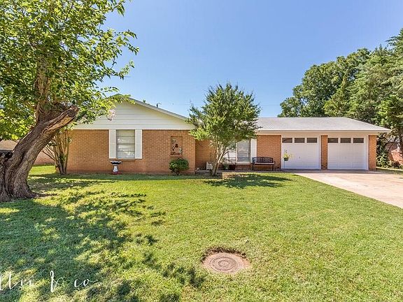 Freshly painted to brighten and lighten the curb appeal.  Looks great.