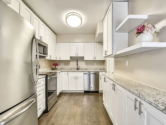 White 42" Shaker Cabinets