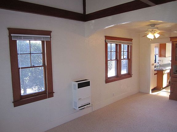 Unit A living/dining area