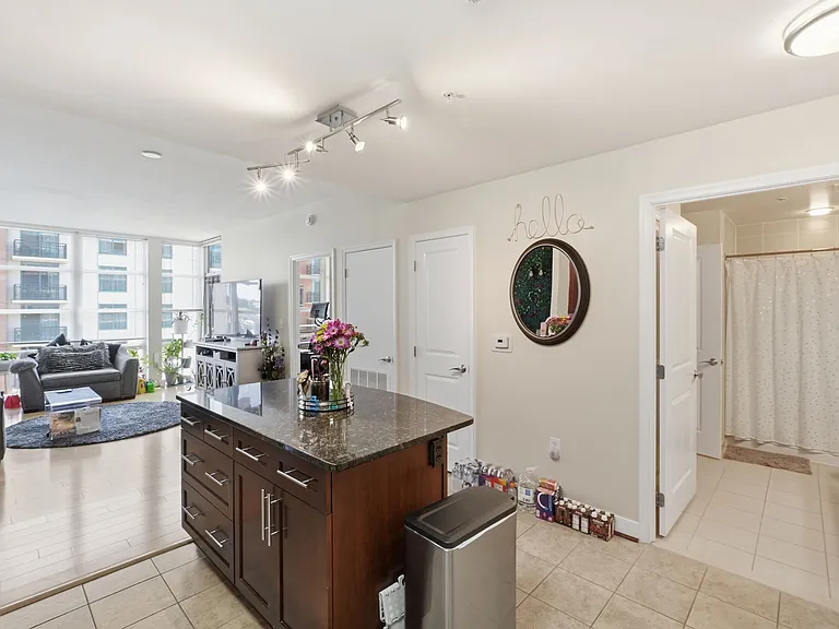 Spacious kitchen featuring a large center island