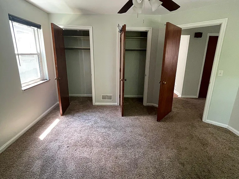 Main bedroom photo #2. Double closets.