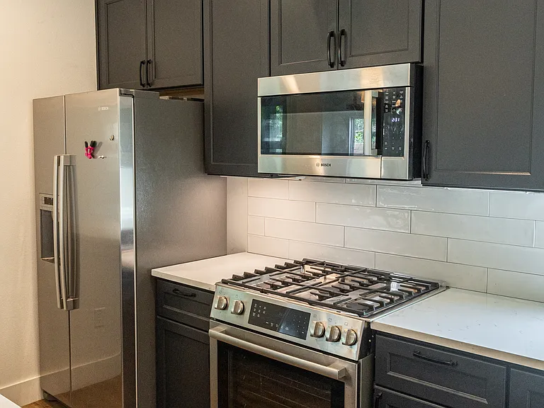 New appliances - gas stove