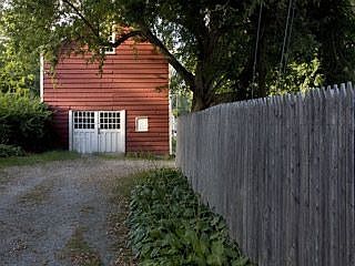 Two story antique barn