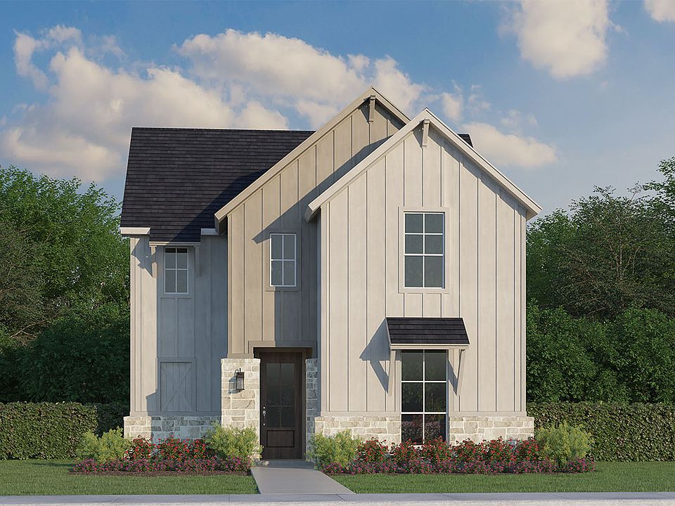 Plan 1461 Elevation E w Stone