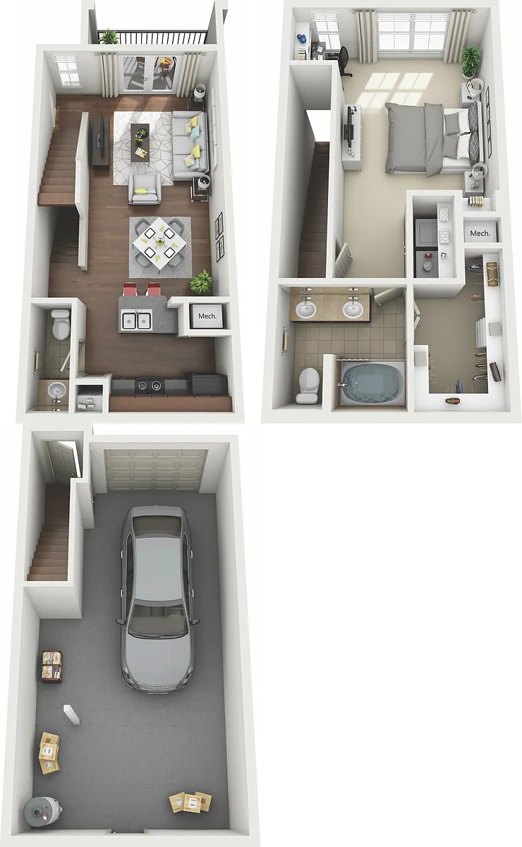 Floor plan The Bissonnet