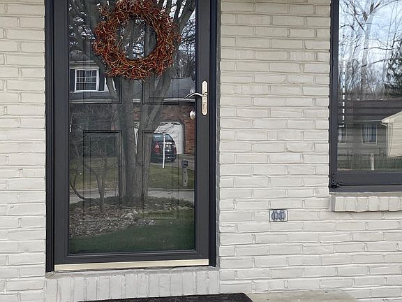Front entry.