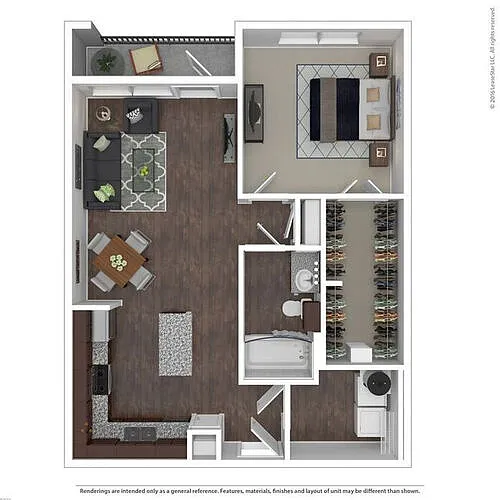 Floor plan A2a