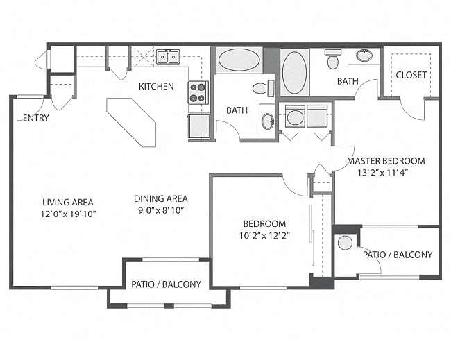 Floor plan B1