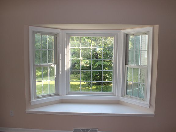 Bay window off of living roo