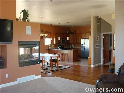 View from Family Room Towards Kitchen
