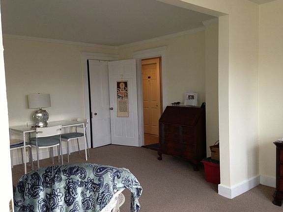 door to private hallway