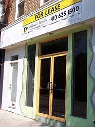 Front of building