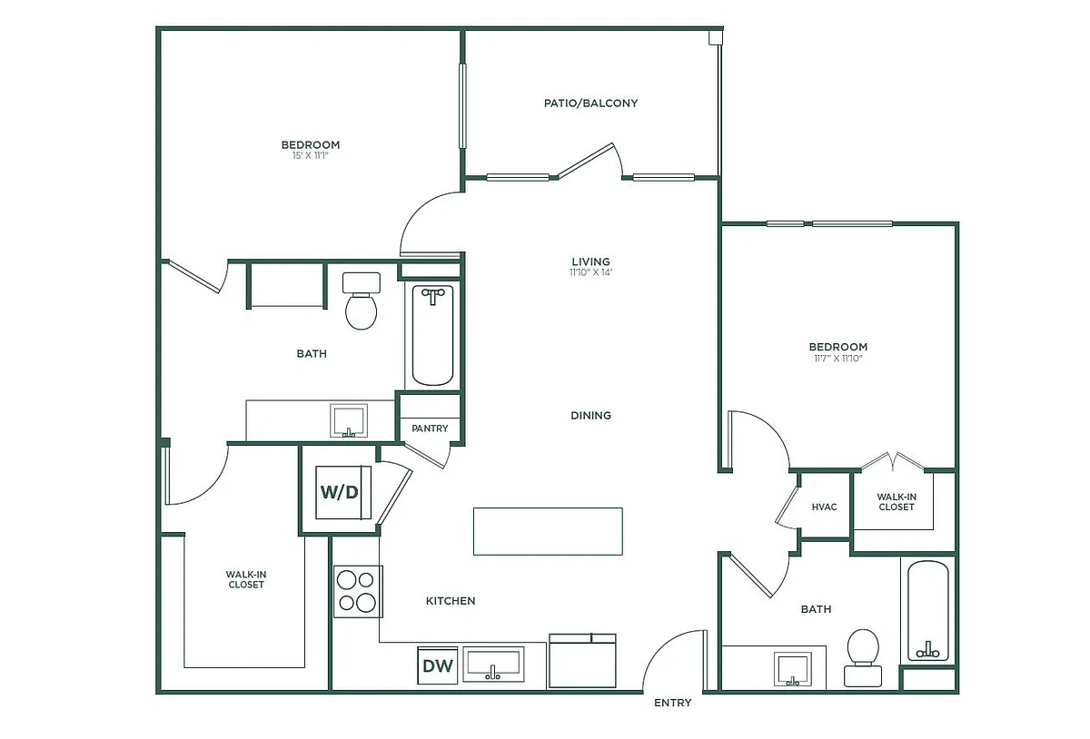 Floor plan B2