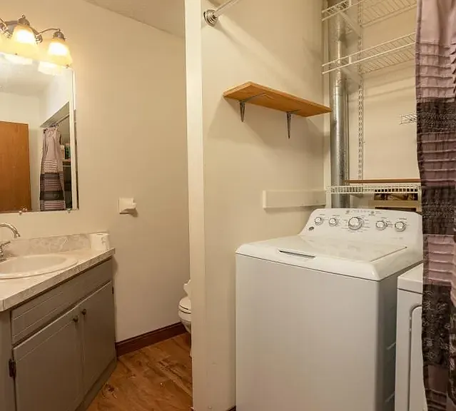 Downstairs Half Bath & Washer/Dryer/Utility