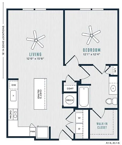 Floor plan A1S