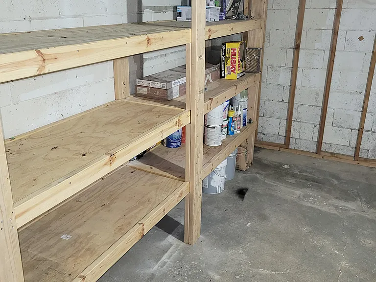 Basement Shelving/Storage