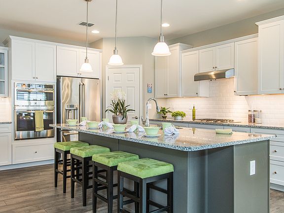 Kitchen with spacious island