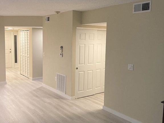 Living room and dining room