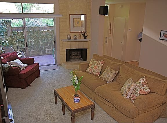 Living room-fireplace