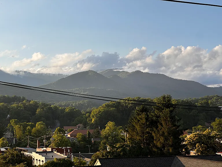 View from the cabin