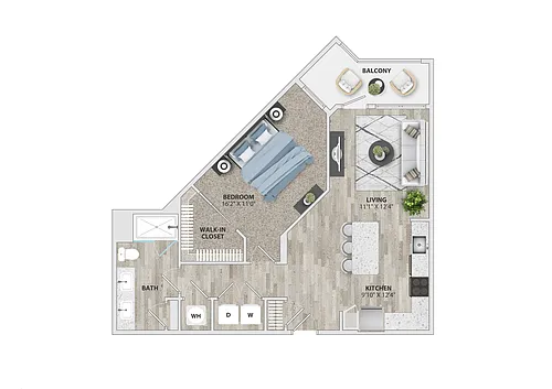 Floor plan A7A