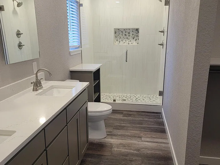 primary bathroom