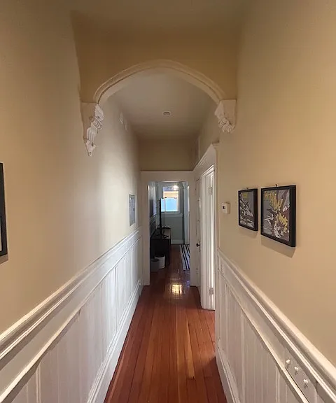 Hallway towards front door