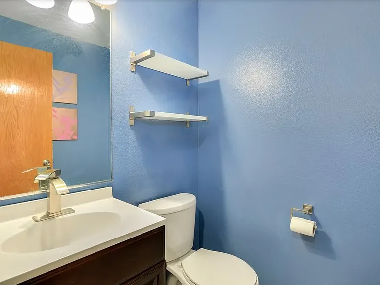 downstairs half bathroom