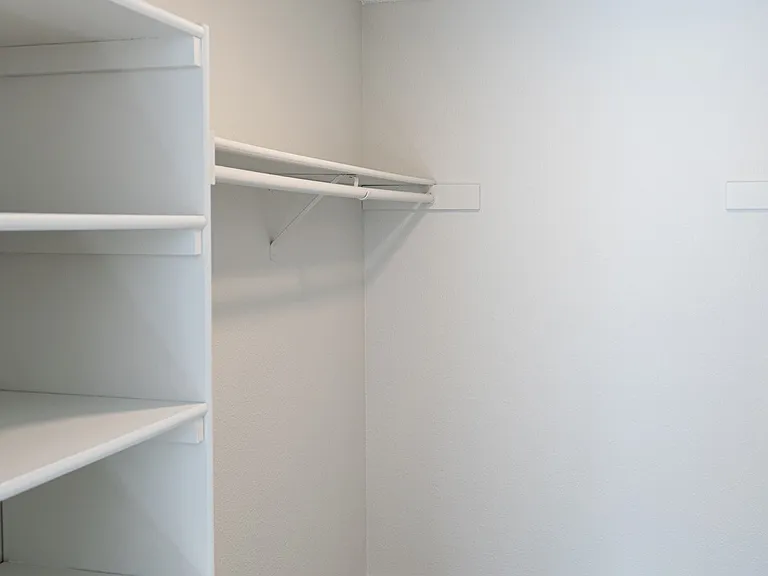 Spacious closet