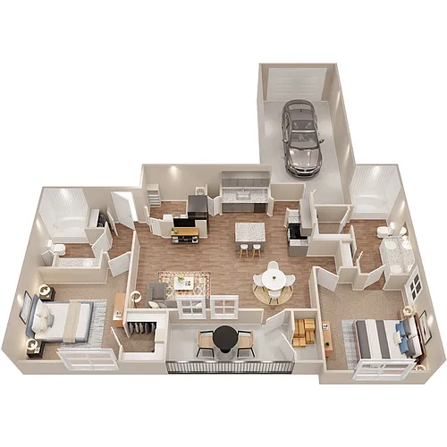 Floor plan Rosemont - Garage