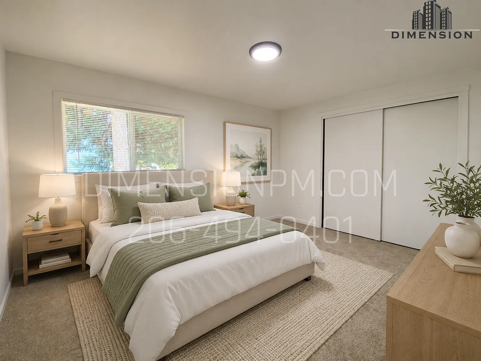 Nice, refreshed duplex with fireplace and W&D hook ups in Edgewood! Available NOW! — Photo 4