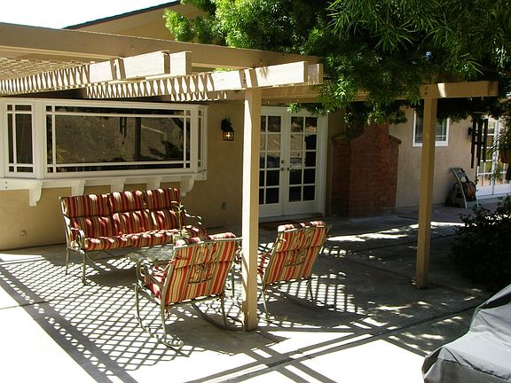 Covered patio