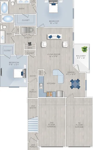 Riverwood Apartments — Photo 48
