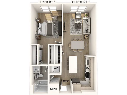 Floor plan A3B - Design Collection II
