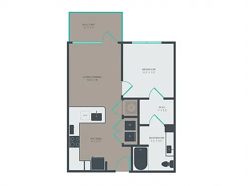 Floor plan A3-A