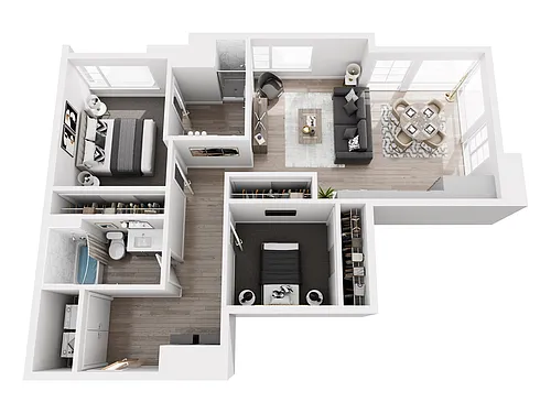Floor plan B32