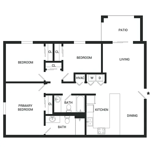 Floor plan Sir Baton