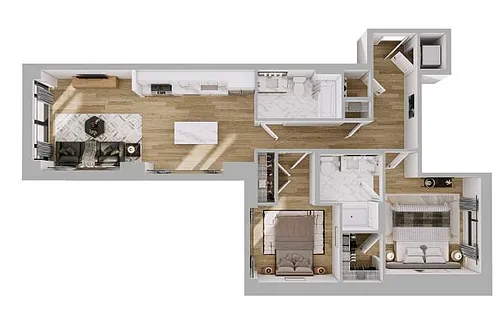 Floor plan B6