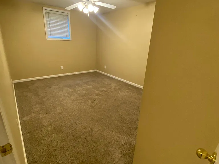 Primary bedroom with extra-large closet.