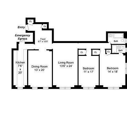 2nd image of 697 W End Ave APT 11B