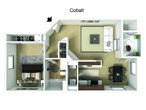 Floor plan COBALT